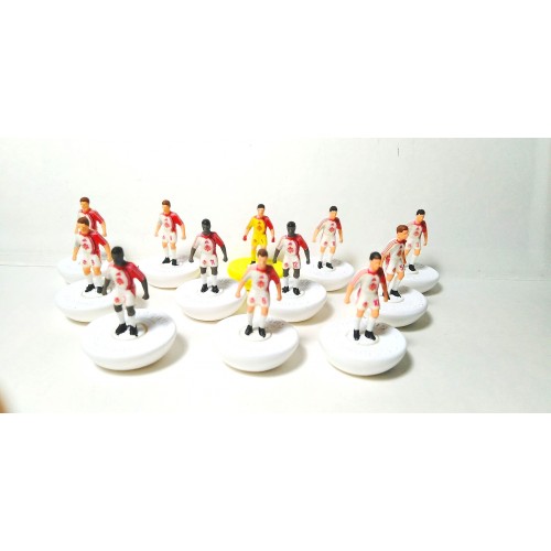 Subbuteo Andrew Table Soccer Canada 2004 on classic Hasbro bases